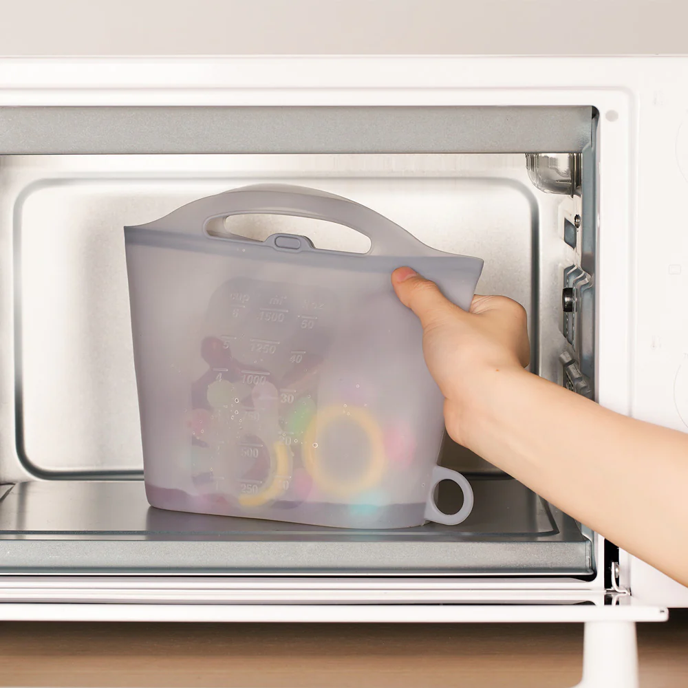 Multipurpose Silicone Steamer & Steriliser Bag 1500ml - Image 3
