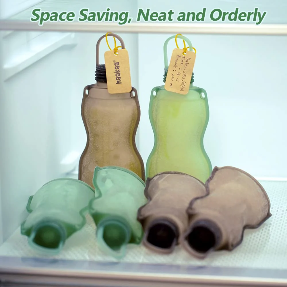 Silicone Milk Storage Bag (260ml) - Image 3