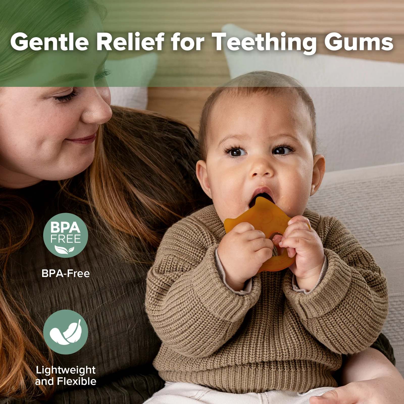Silicone Owl Teether - Image 3