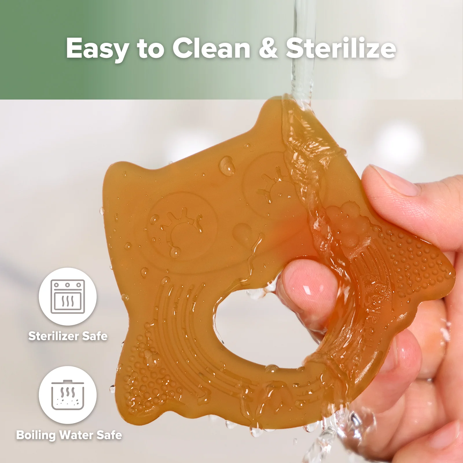 Silicone Owl Teether - Image 6