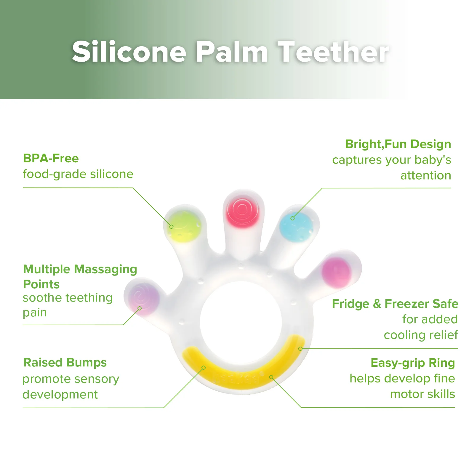 Silicone Palm Teether - Image 4