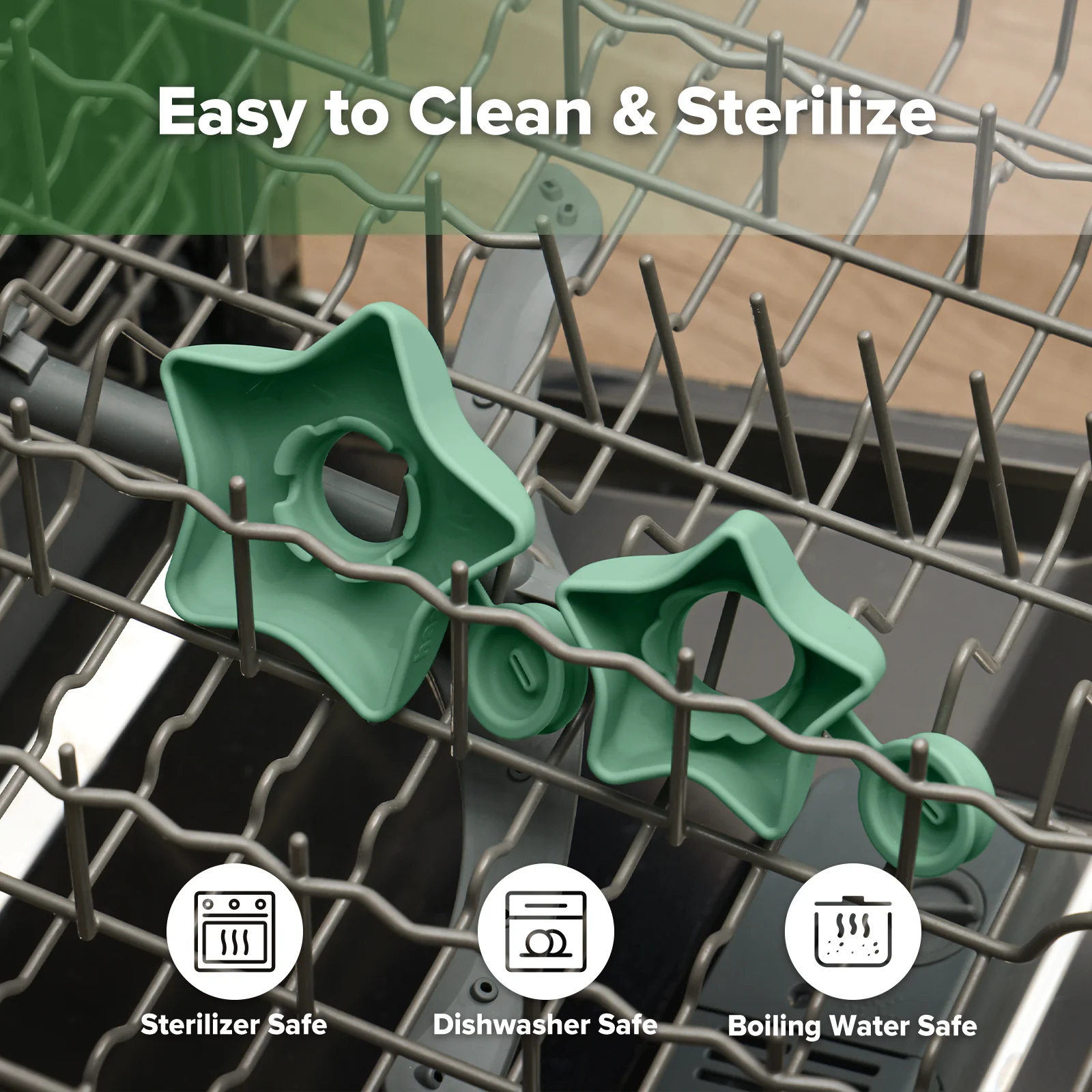 Silicone Star Ice Treat Holder Combo - Image 7