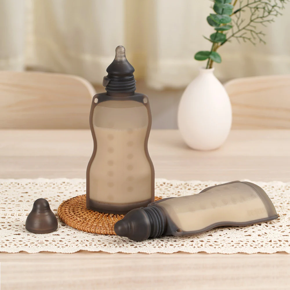 Silicone Squeeze & Feed Bag (260ml) - Image 3