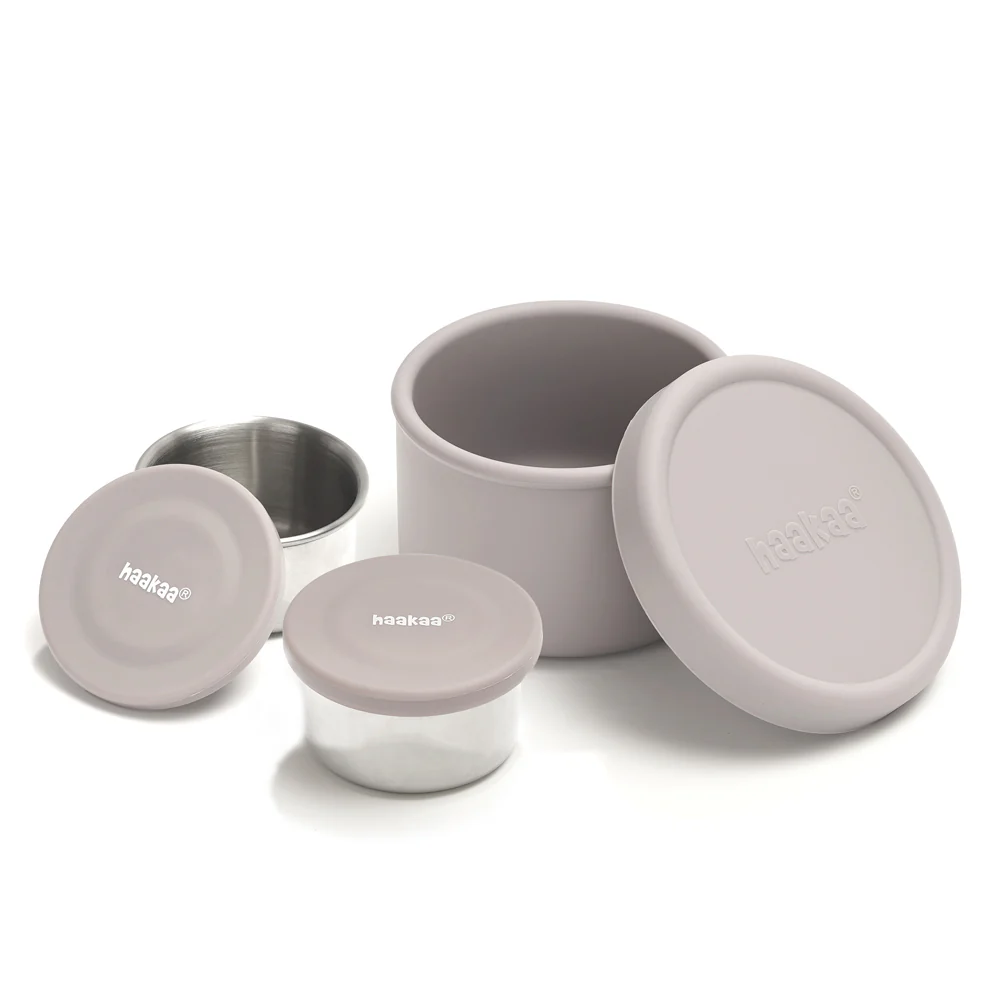 Stainless Steel Lunchbox with snack containers - Image 3