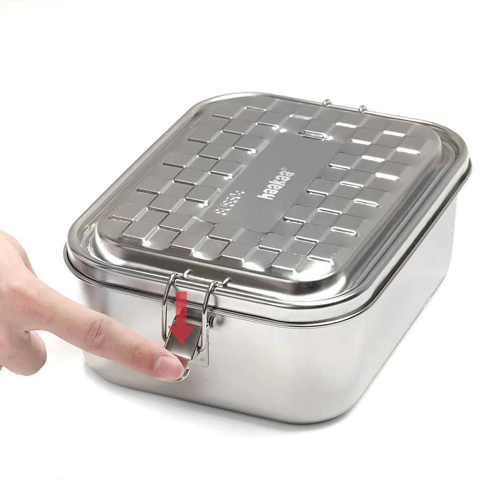 Stainless Steel Lunchbox with snack containers - Image 6