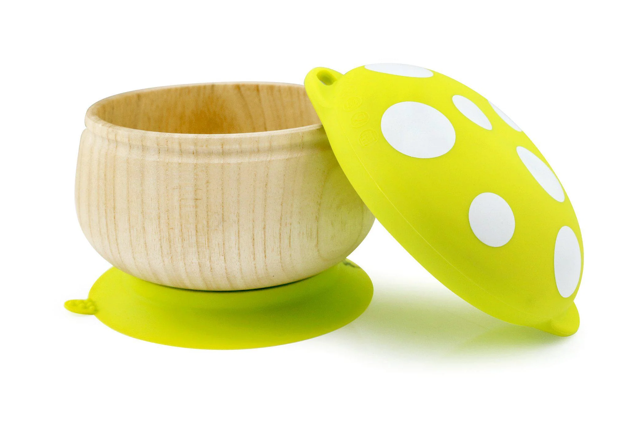 Handcrafted Wooden Mushroom Bowl - Image 8