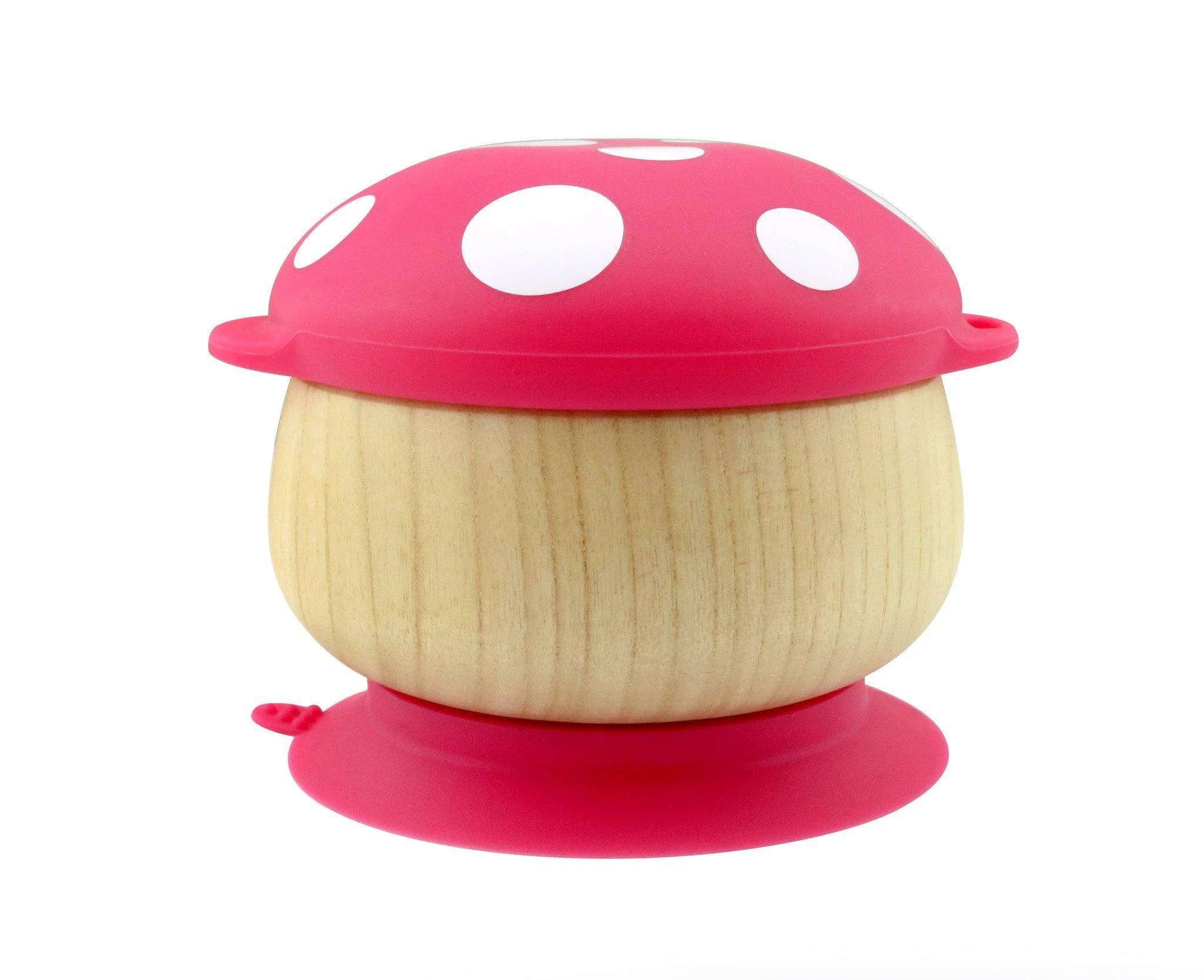 Handcrafted Wooden Mushroom Bowl - Image 9